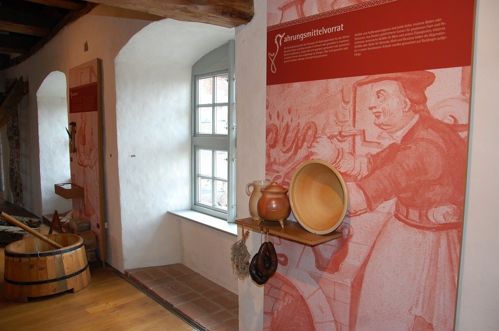 Im Neuen Haus wird die Burg- und Stadtgeschichte dargestellt. // © Gabriele Skorupski Im Neuen Haus wird die Burg- und Stadtgeschichte dargestellt. // © Gabriele Skorupski