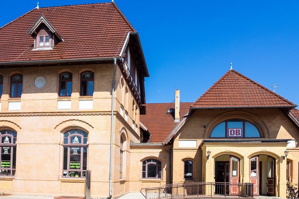 Das historische Eingangsgeb&auml;ude // &copy; Frank Burger
