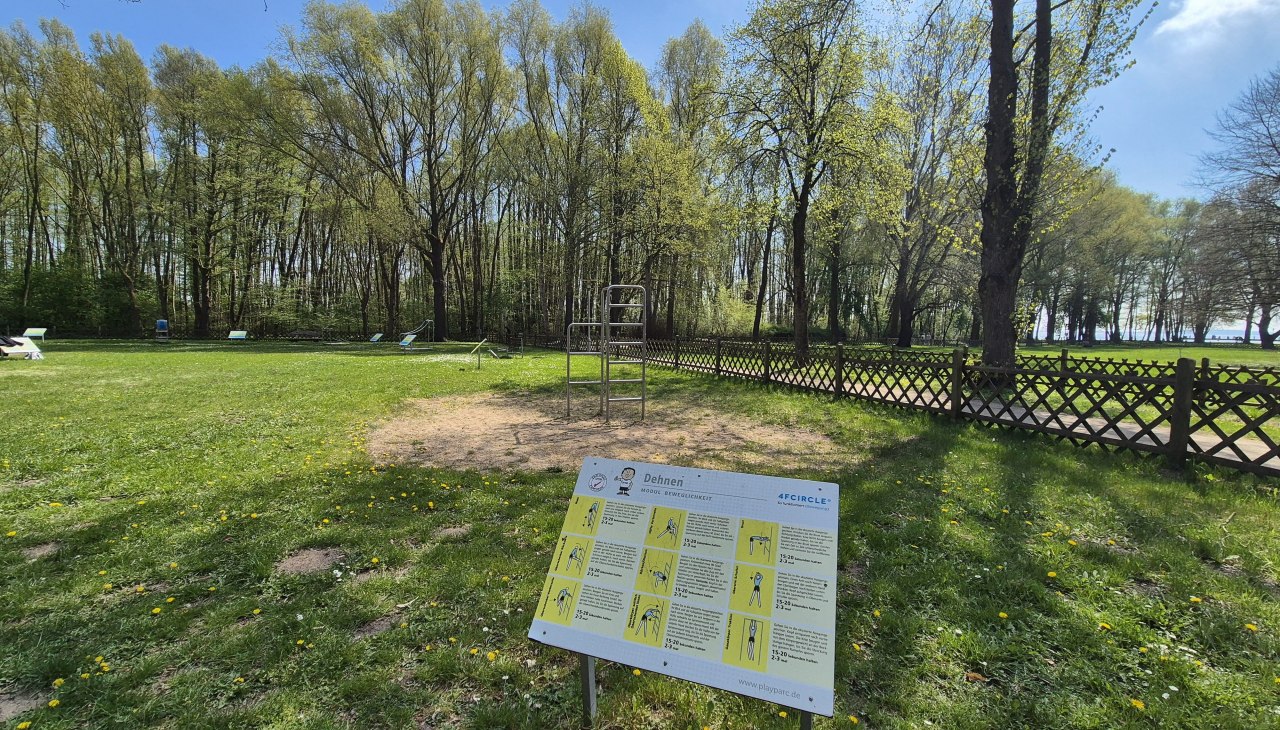 Fitnessparcour Klink, &copy; Gina Schulenberg