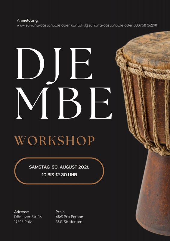 Djembe // © Castano mit Canva Djembe // © Castano mit Canva