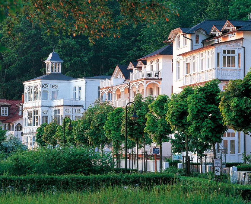 Bäderarchitektur im Seebad Binz, © TMV/Grundner