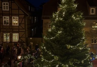 Kerststemming op het stadhuisplein // © Luisa Schattkowsky Kerststemming op het stadhuisplein // © Luisa Schattkowsky