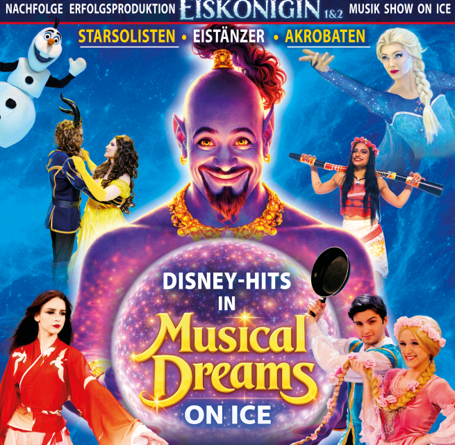 © Disney-Hits in Musical Dreams on Ice © Disney-Hits in Musical Dreams on Ice