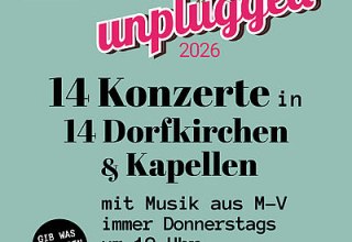 Ank&uuml;ndigungsposter zur unplugged Tour // &copy; artists MV