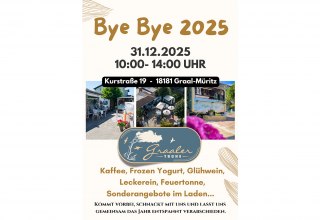 Bye-Bye 2025 an der Graaler Truhe, &copy; Maik Gutmann