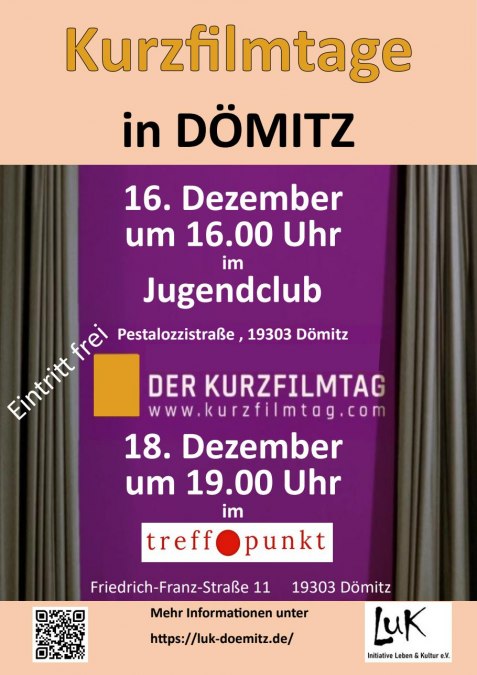 Korte film`25, © Initiative LuK e.V. Korte film`25, © Initiative LuK e.V.