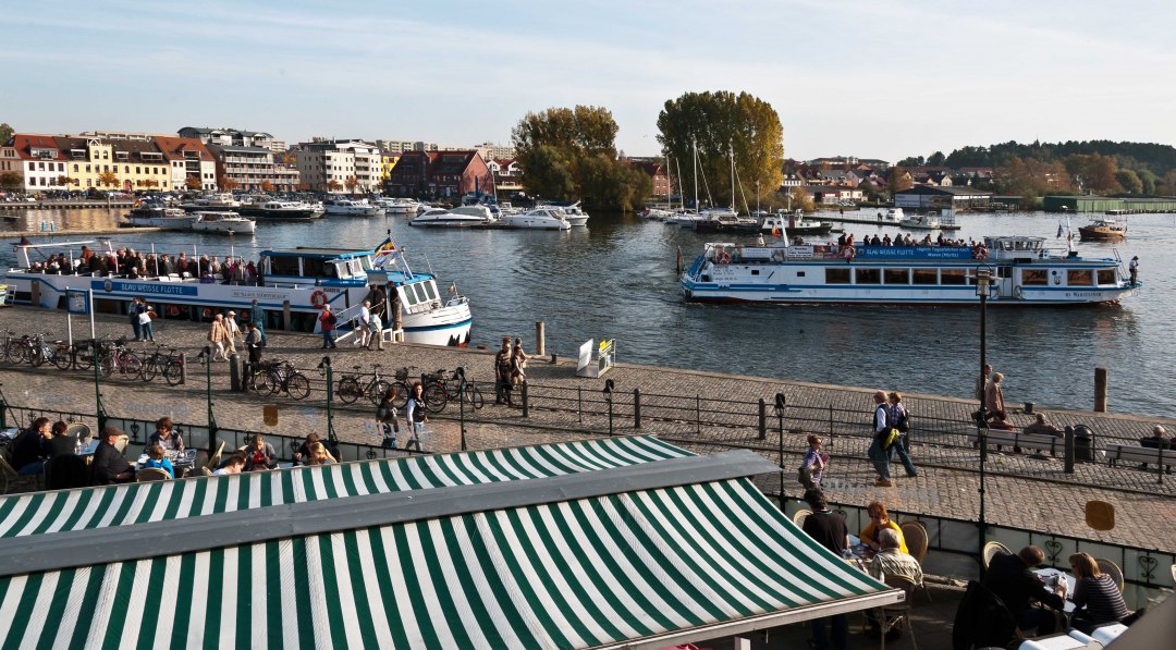 Stadthafen, © Blau Weisse Flotte Müritz Stadthafen, © Blau Weisse Flotte Müritz