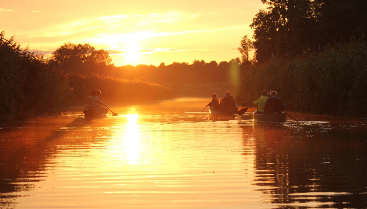 Betoverende lichtomstandigheden bij zonsondergang // &copy; Martin Eckart