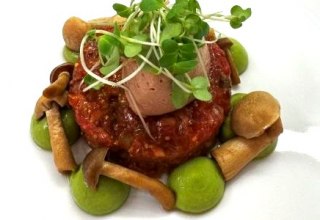 Tatar vom Wagyu, © mmf Parow Tatar vom Wagyu, © mmf Parow