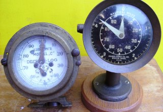 LUDOLPH&acute;S DECKSLOG UND UHRENLOG VON FISCHER PIERCE BOSTON, &copy; Harald Krabbe