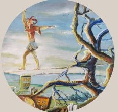 Ausstellung "Bunte Anf&auml;nge" // &copy; Stadtbibliothek Malchin