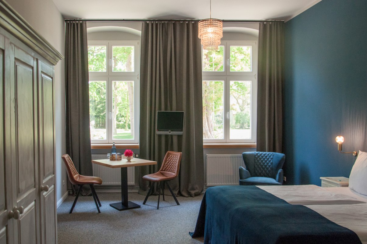 Appartement in het landhuis Bohlendorf // © Lieblingsplatz Hotels mbH Appartement in het landhuis Bohlendorf // © Lieblingsplatz Hotels mbH
