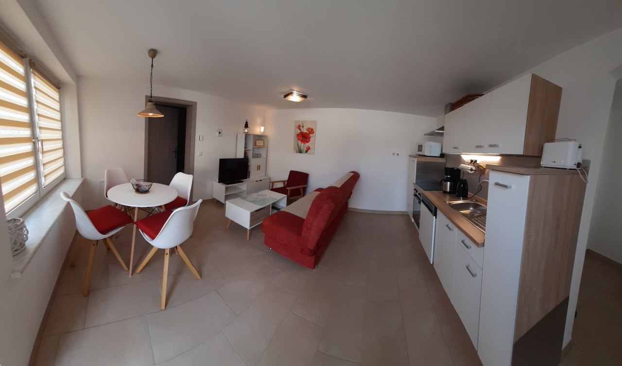 Wohn- und K&uuml;chenbereich, &copy; Sabine Wolf