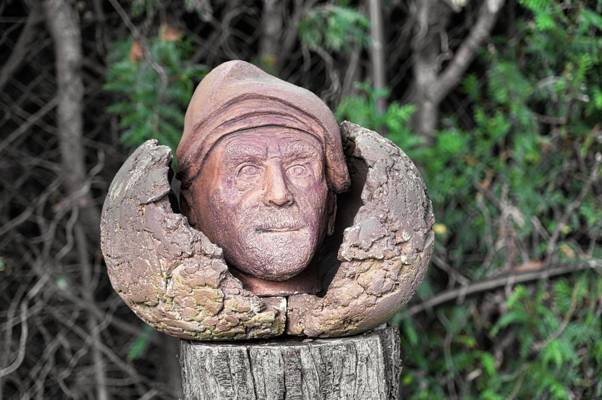 Zelfportret Franz Poppe // &copy; Poppe