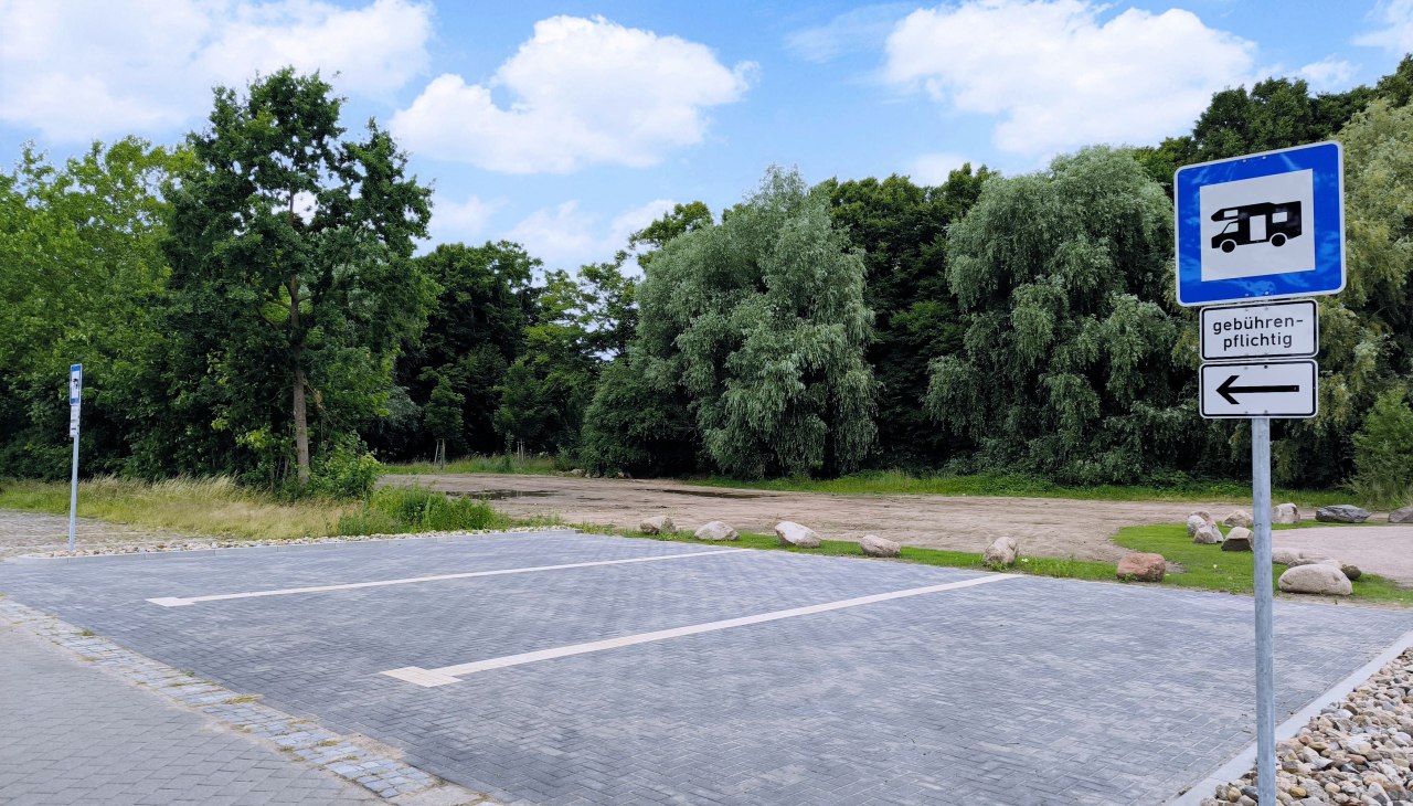 Wohnmobilstellplatz Teterow, © Jana Koch Wohnmobilstellplatz Teterow, © Jana Koch