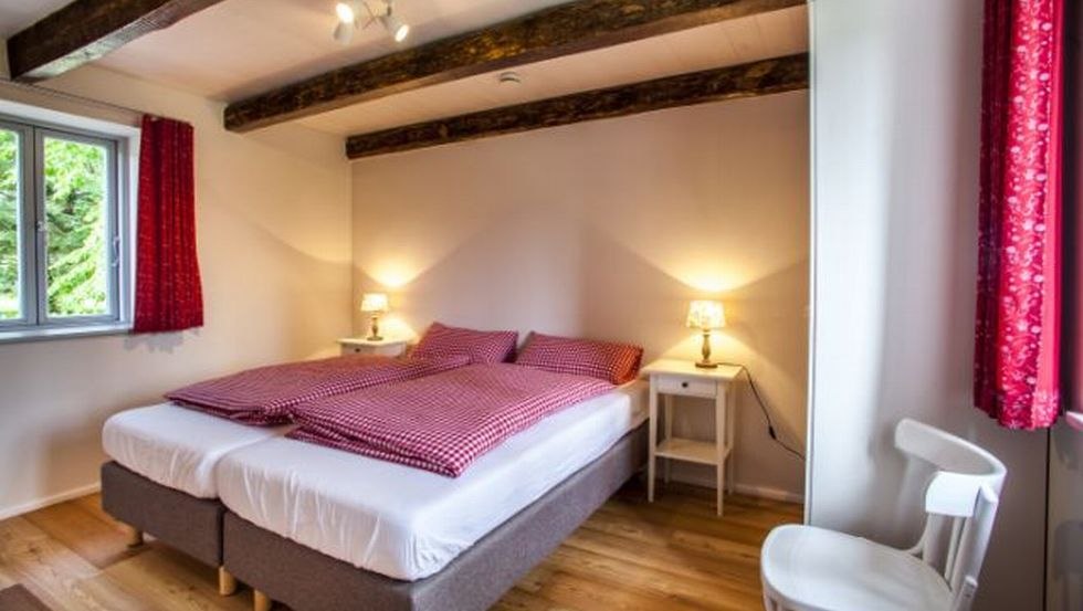 Schlafzimmer im Ostseespeicher (Große Ferienwohnung), © Tuinier Hofman Ferienwohnungen GbR Schlafzimmer im Ostseespeicher (Große Ferienwohnung), © Tuinier Hofman Ferienwohnungen GbR