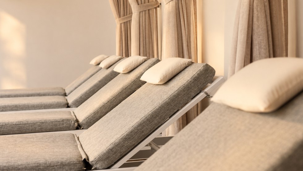 Wellnesshaus mit Ruhebereich // &copy; Bades Huk Ferienresort