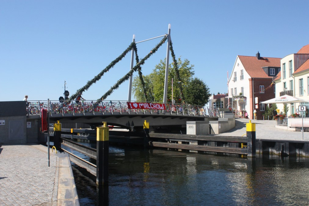 Drehbrücke Inselstadt Malchow, © Thomas Neske