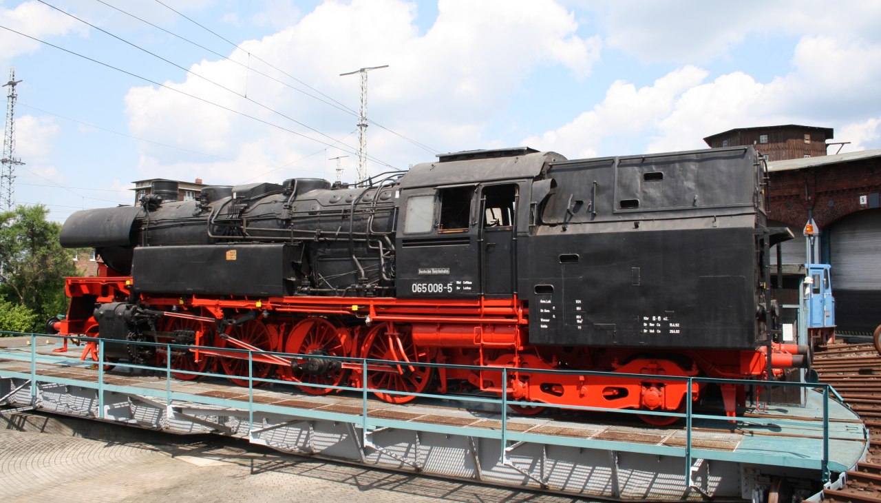 Locomotievenloods, &copy; Lokschuppen Pasewalk