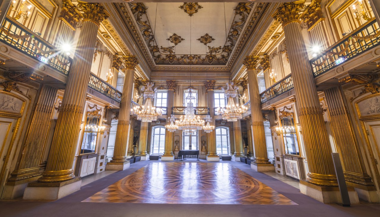 Beeindruckender Empfang im Schloss Ludwigslust, © SSGK MV / Timm Allrich Beeindruckender Empfang im Schloss Ludwigslust, © SSGK MV / Timm Allrich