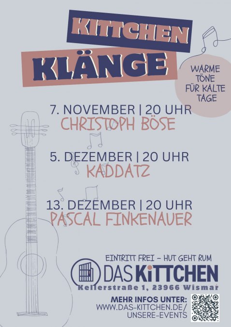 Plakat Kittchen Klänge, © Das Kittchen Plakat Kittchen Klänge, © Das Kittchen
