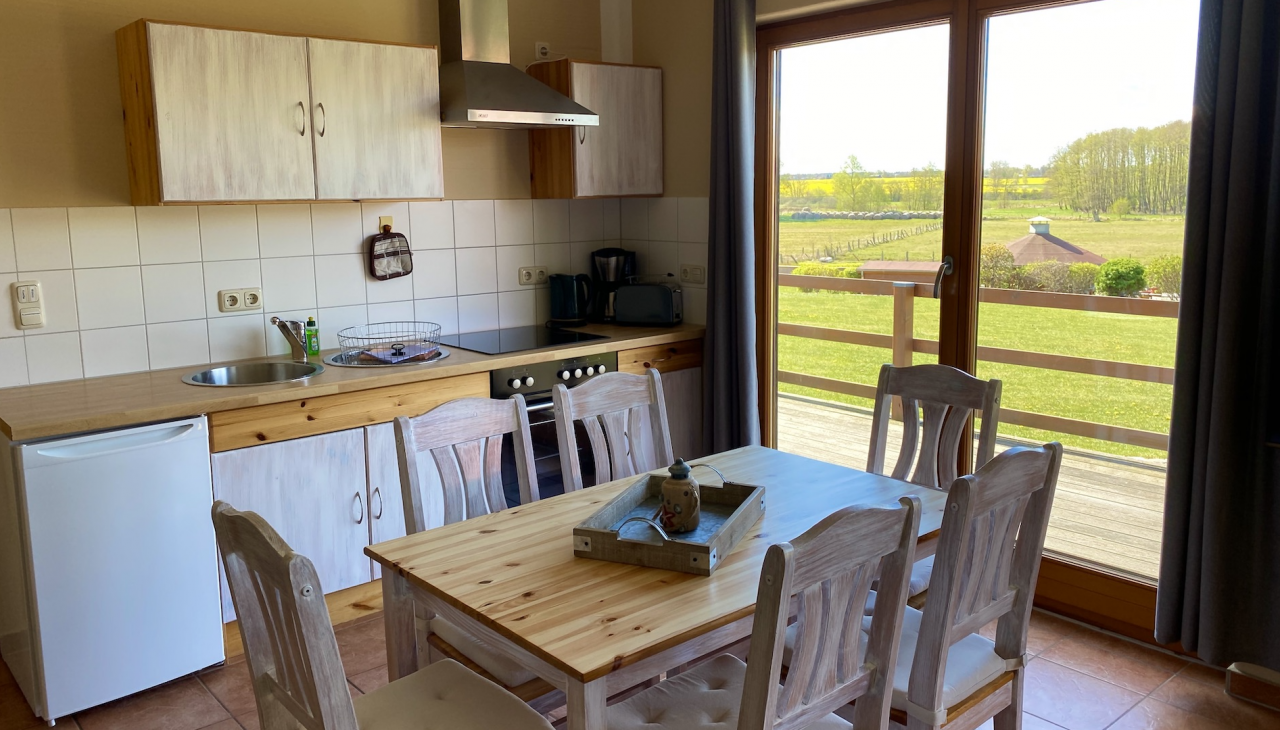 Keuken in vakantiehuis voor 6 personen, &copy; Peter Leupold