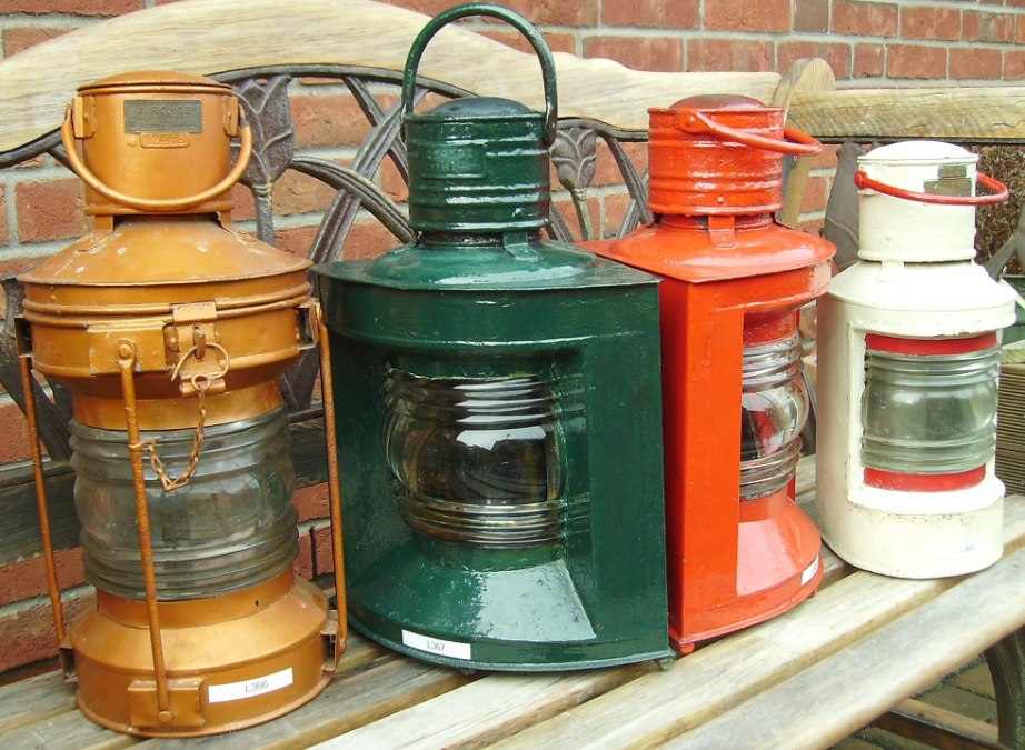 LATERNEN VON 1907 BIS 1946, © Harald Krabbe