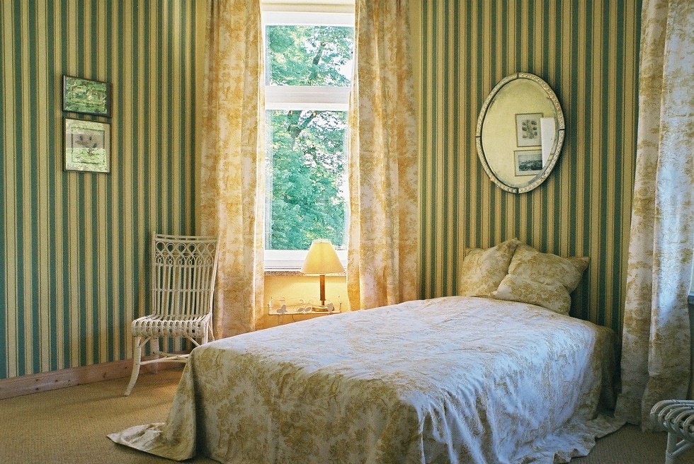 Flat Alleeblick, slaapkamer in de toren, © Andreas Knoll Flat Alleeblick, slaapkamer in de toren, © Andreas Knoll