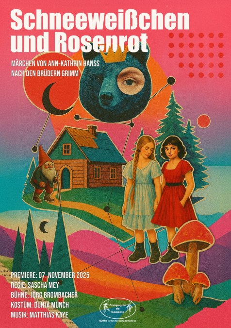 Plakatentwurf Marcus Möller, © Compagnie de Comedie