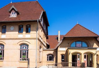 Das historische Eingangsgebäude // © Frank Burger Das historische Eingangsgebäude // © Frank Burger