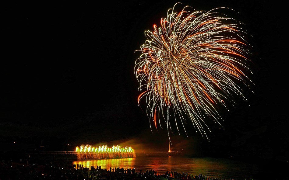 Seebr&uuml;ckenfest Feuerwerk, &copy; Bernd K&uuml;hn