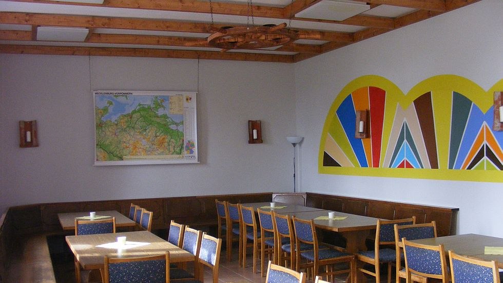 De grote eetkamer // © Alte Schule e.V. De grote eetkamer // © Alte Schule e.V.