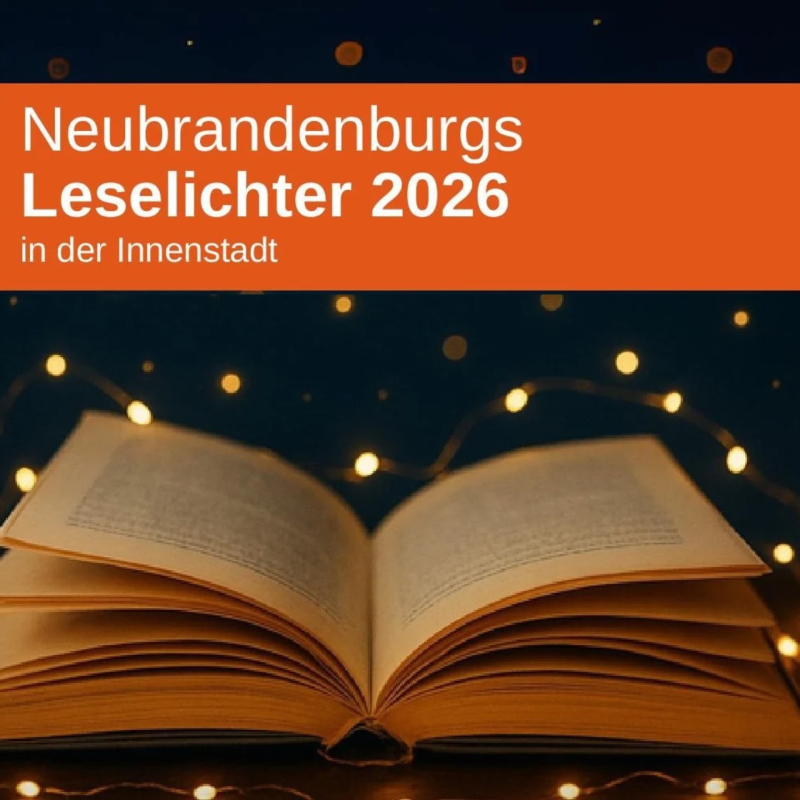 Flyer Leselichter // &copy; FV der Regionalbibliothek NB
