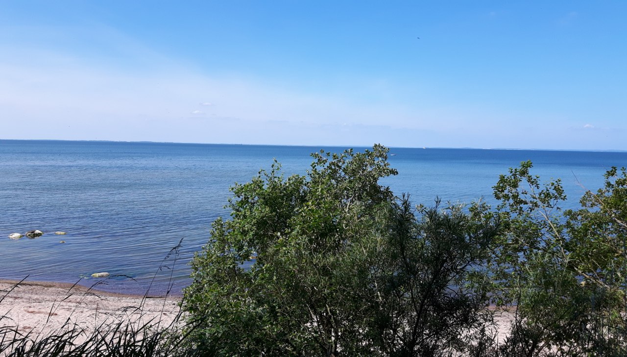 Steine und Muscheln sammeln und dabei einen tollen Blick auf die Insel Rügen, © tvv-michaelis Steine und Muscheln sammeln und dabei einen tollen Blick auf die Insel Rügen, © tvv-michaelis