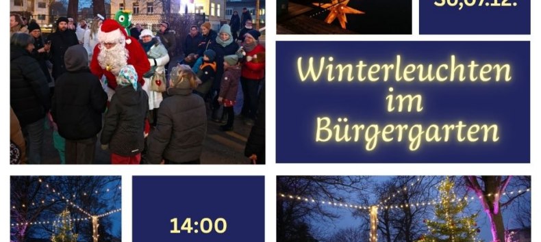 Lichtermeer im Stralsunder Bürgergarten, © SIC Stralsunder Innovation Consult Lichtermeer im Stralsunder Bürgergarten, © SIC Stralsunder Innovation Consult