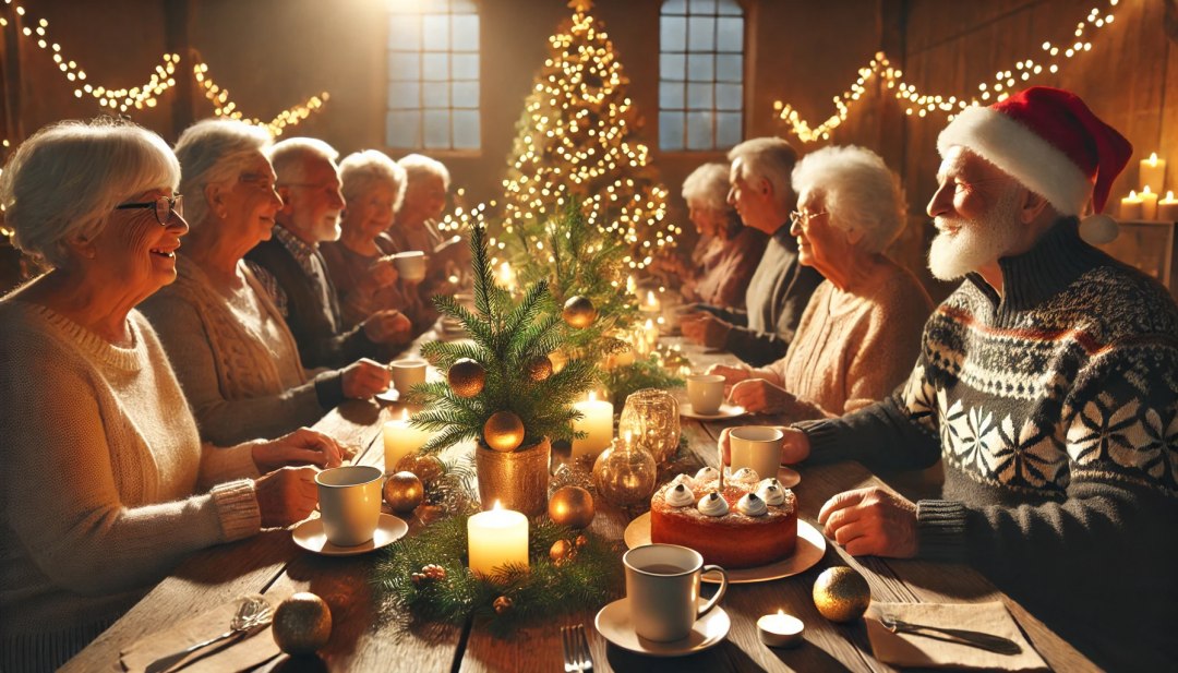 Seniorenweihnachtsfeier, © DALL-E