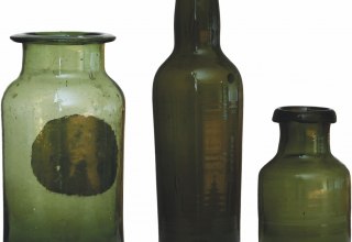 Alte Postkarte der Glash&uuml;tte Karow, &copy; Naturmuseum Goldberg