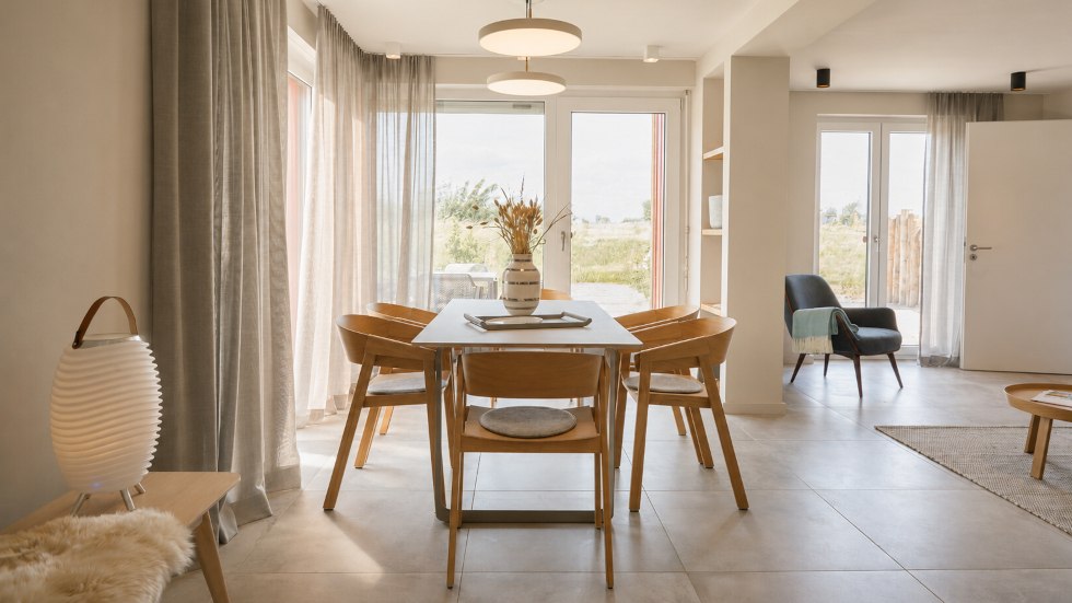 Moderne Beach Apartments mit 1-3 Schlafzimmer // &copy; Bades Huk Ferienresort