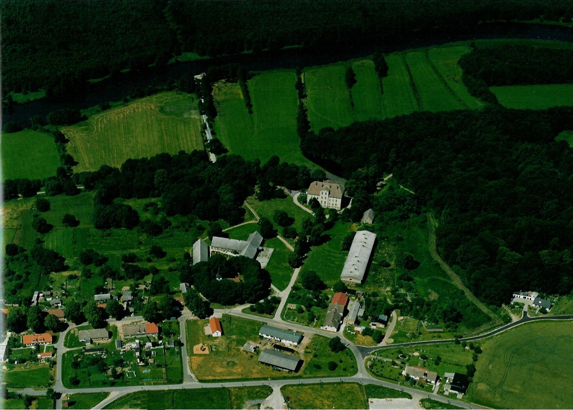 Gutshof, Luftbild // &copy; K-H. Bauer