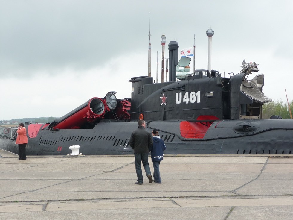 U-Boot im Hafen Peenem&uuml;nde // &copy; Sabrina Wittkopf-Schade