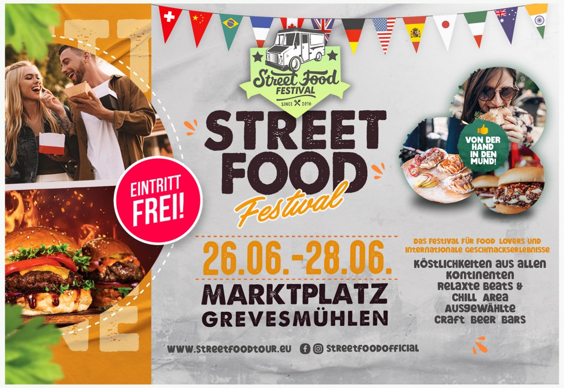 Street Food Festival 2026 Grevesm&uuml;hlen // &copy; Michael Heise / Street Food Festivals