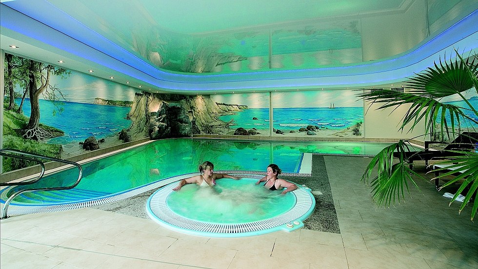 Ontspan in onze wellnessruimte na een lange fietstocht // &copy; AKZENT Waldhotel G&ouml;hren GmbH