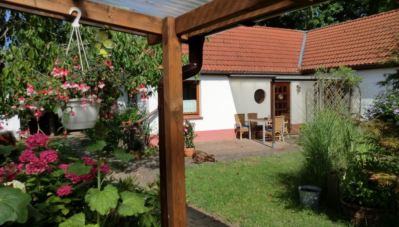 Uitzicht op de vakantiewoning, © Petra Asmuss Uitzicht op de vakantiewoning, © Petra Asmuss