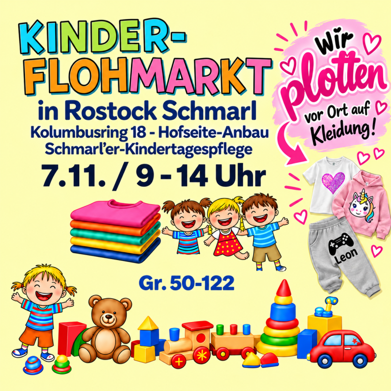 Flyer Flohmarkt // &copy; Sadikovic