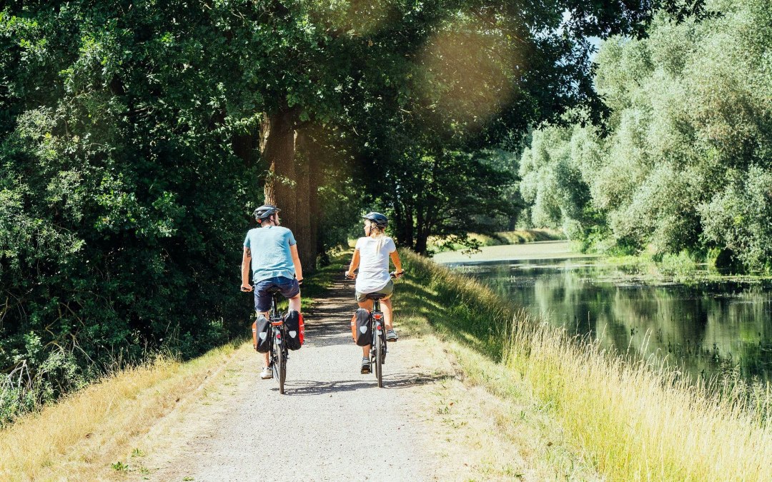 Radtour entlang der Nebel bei G&uuml;strow // &copy; MV-T/G&auml;nsicke