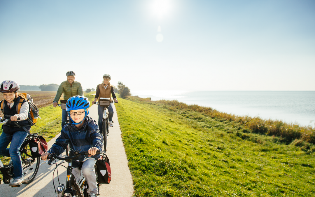 Radtour mit der Familie auf der Insel Ummanz // &copy; TMV/Roth