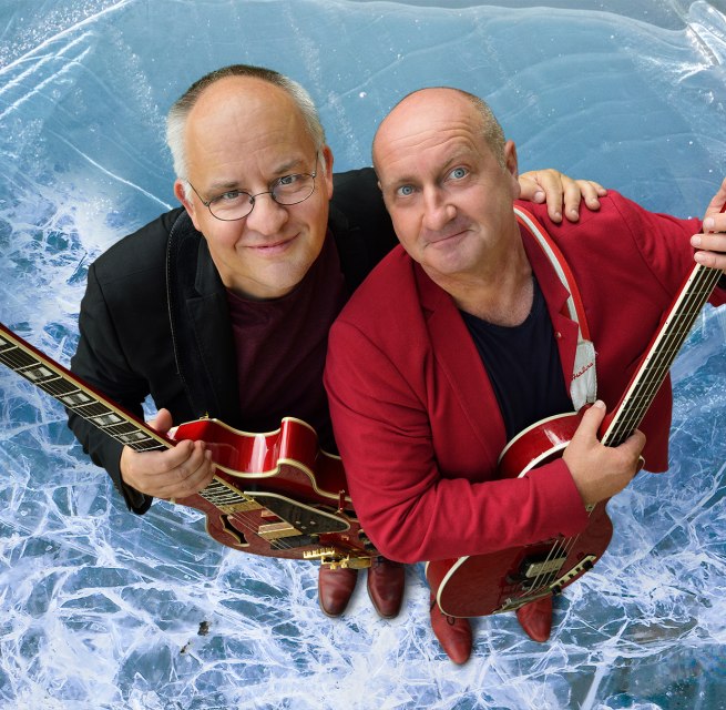 Musikkabarett Schwarze Grütze:  »Ganz dünnes Eis«, © Göran Gnaudschun