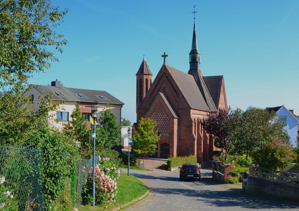 Katholische Kirche St. Bonifazius in Bergen, © Tourismuszentrale Rügen