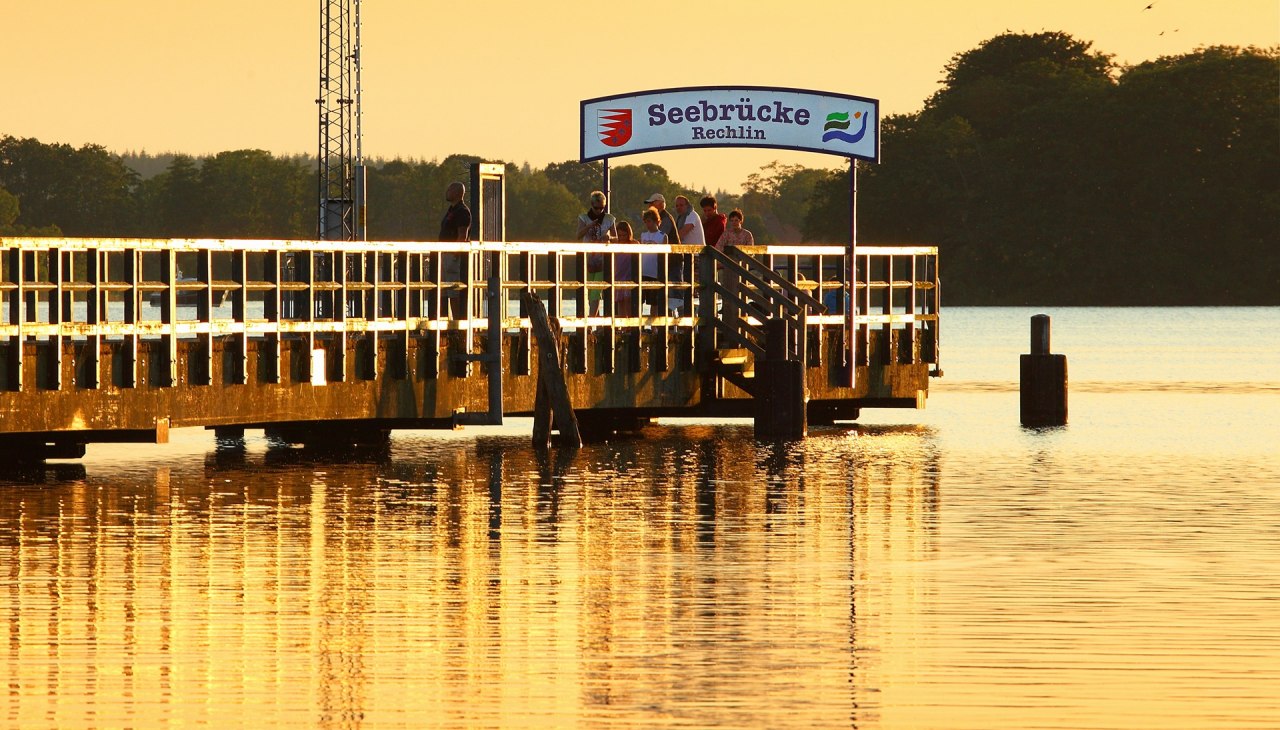 Seebr&uuml;cke Rechlin, &copy; TDG Rechlin mbH / Rene Legrand