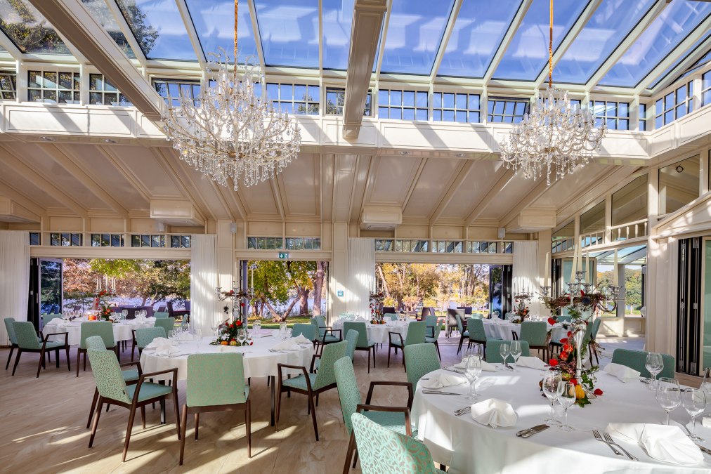 Viel Licht und Raum im neuen Kaisergarten, &copy; Seeschloss Schorssow